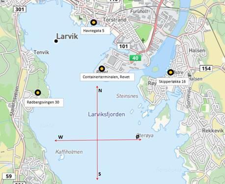 1 Bakgrunn 1 Bakgrunn Multiconsult har fått i oppdrag å kartlegge støysituasjonen og utarbeide støysonekart for dagens situasjon i Larvik havn etter eksisterende reguleringsbestemmelser.