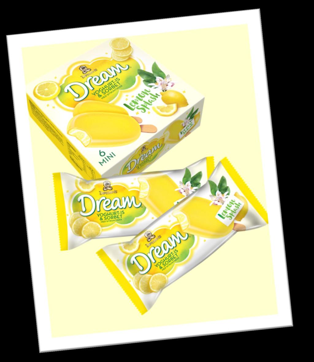 DREAM LEMON SPLASH En nyhet for de som elsker friske og