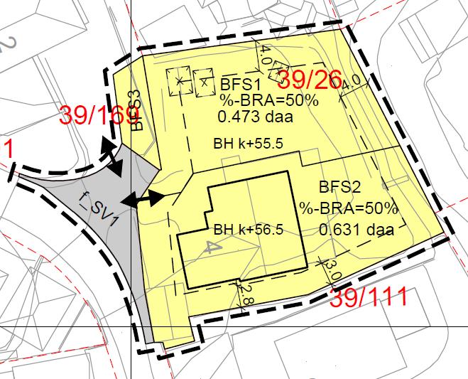 Endringer etter at saken har vært til uttale Endringene som er foretatt etter oversendelse til uttalelse, fremgår av vedlegg D. Alt planmateriale er oppdatert i henhold til endringene.