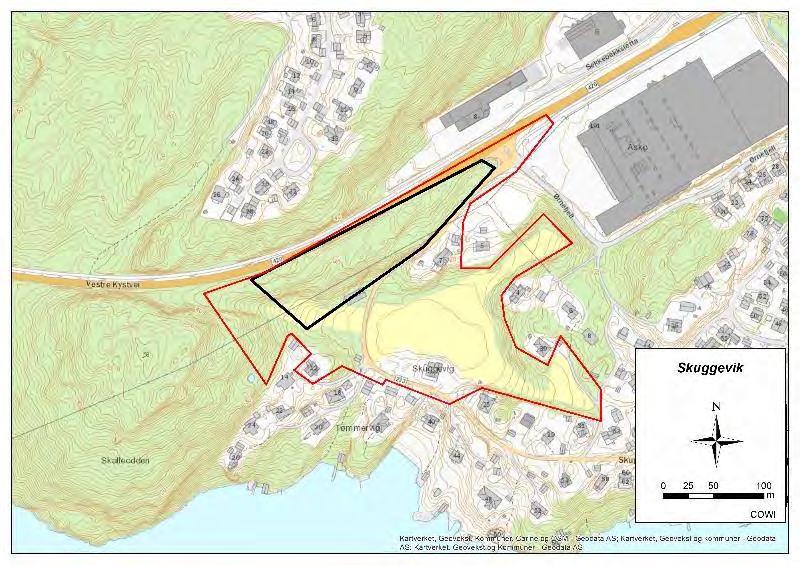 2/10 SKUGGEVIK - LILLESAND 1 Innledning COWI har fått i oppdrag av Skuggevik Gård AS ved Plankontoret Hallvard Homme as, til å gjennomføre kartlegging og prøvetaking av sulfidholdige bergarter i