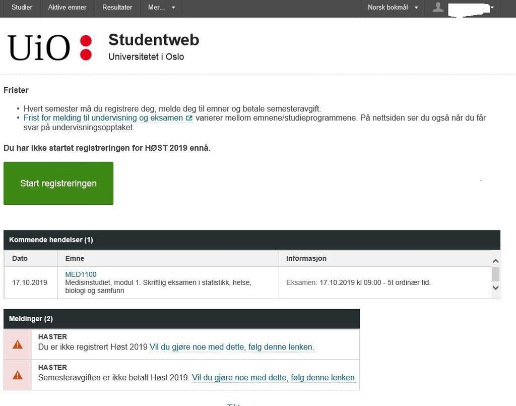 Studentweb