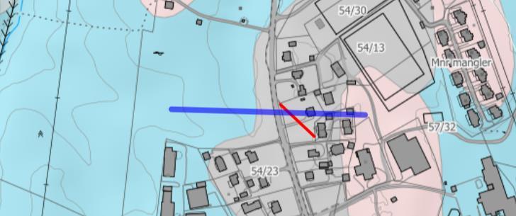 Udrenert skjærfasthet (Su): 57 kpa og omrørt skjærkraft på: 8 kpa og sensitiviteten St 7 ved 3,5 meters dybde.