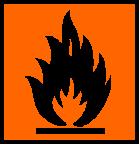 Faresymboler : Ekstremt brannfarlig Helseskadelig R-setning(er) : R12 Ekstremt brannfarlig. R20/21 Farlig ved innånding og hudkontakt. R36 Irriterer øynene.