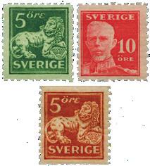 postfriske merker utgitt 1936/1938.