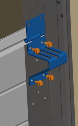 5 PB > 5m: Montering og justering av trinser DW > 5 m: Assembling and adjustment of hinges 1 2 4 x A Ikke