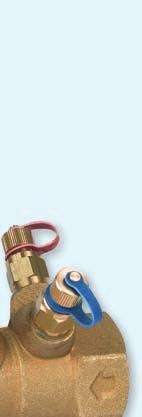- Gjenget låsemekanisme slik at ventilinnstillingene kan låses nøyaktig slik at ventilen lukkes og re-åpnes til sin