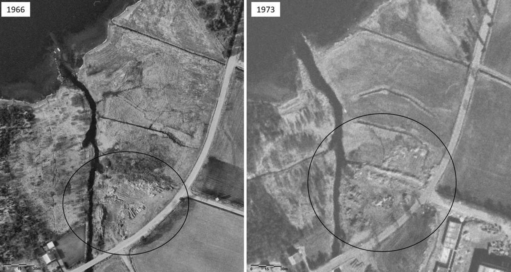 16 5 Delstrekning Time Innenfor delstrekning Time finnes det ett område med mistanke om grunnforurensning. I tillegg består grunnfjellet delvis av bergart med uønskede egenskaper. Se vedlegg B.