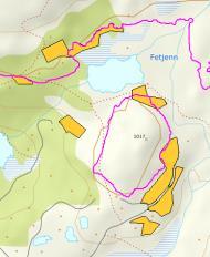 Samfunn Transport/trafikksikkerhet Ras/flom/erosjon Gang- og sykkelvei Vei i nærheten. Fra Fv 287 til Tempelseterveien.