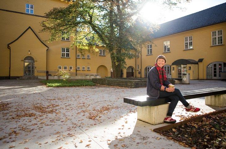 Det humanistiske fakultet Foto: Ivar Nordmo UiB bruker flere tidligere skolebygninger, og disse har utfordringer i forhold til dagens