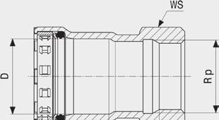 MegapressSmedSC-ConturF3 F3 MegapressSnippelmuffe