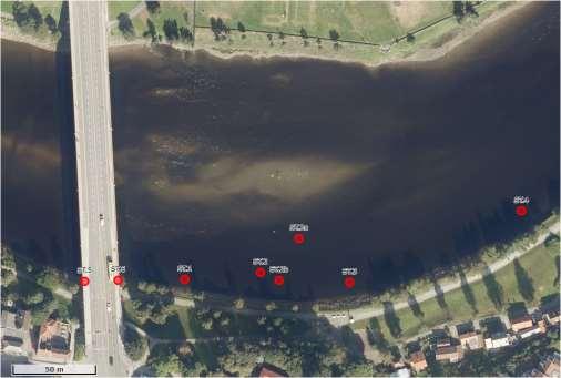 I databasen er lokalitet «Bakklandet, Elgeseter, Marinen» (ID 4975) registrert med nivåer av bly over grensen for farlig avfall ved Nidelven Terrasse.