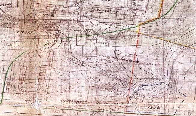 1963 Plan for idrettsområdet sør for planområdet, direkte tilgrensende på sørsiden.