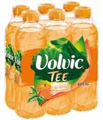 /Pack Packs 0 Packs 0700708 070088 7 9887 989 007 007 Volvic Tee Pfirsich PET DPG 0,7 Liter Fl.