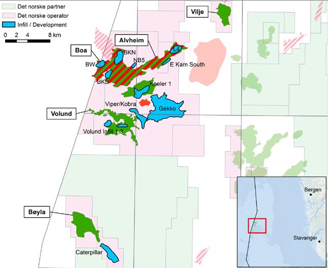 GREATER ALVHEIM AREA Opportunities in the Alvheim area Alvheim area Four new wells planned to come on stream in 2015, with three already producing and last planned for Q4 Alvheim area map Future