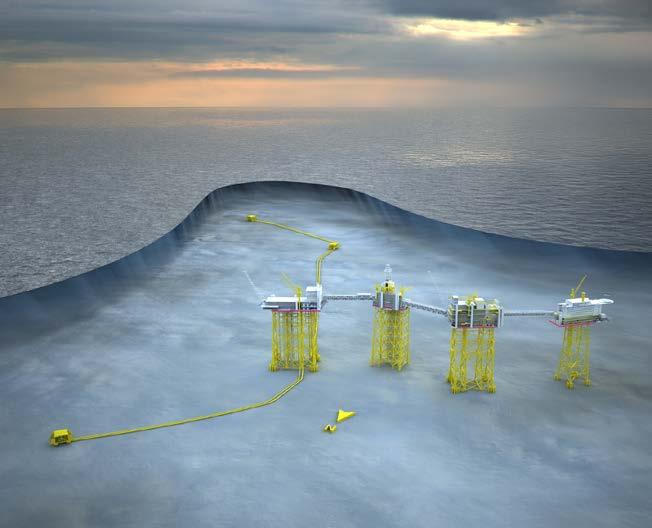 UTSIRA HIGH Johan Sverdrup a giant in the making A game-changing development Gross recoverable reserves of 1 700-3 000 million boe, production to commence in Q4 2019 The Johan Sverdrup development