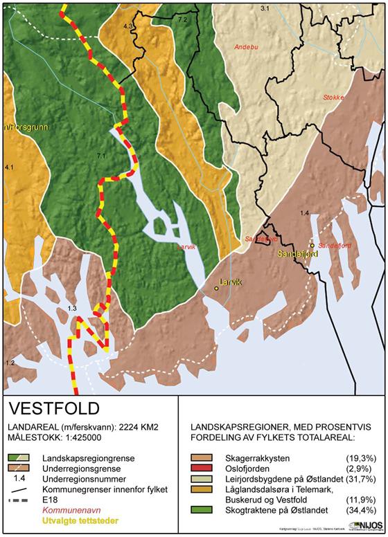 E18 Bommestad Sky Konsekvensutredning, temarapport landskap