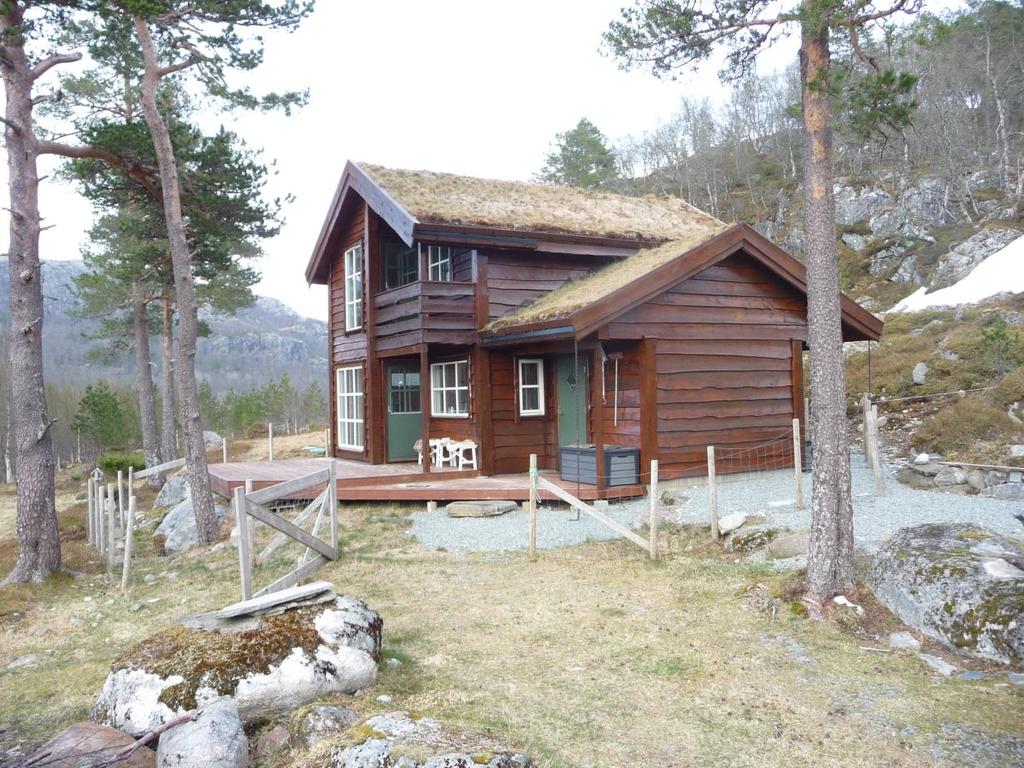 Nyere hytte -