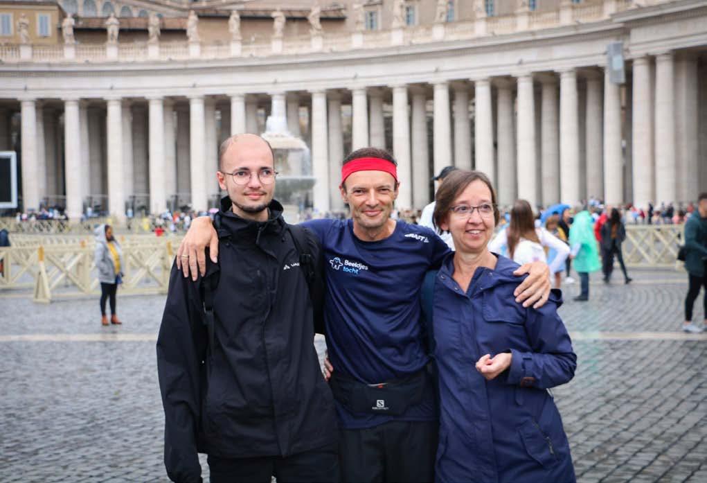 400 kilometer naar Compostela liep, heeft nu ook zijn nieuwe looptocht tot een goed einde gebracht. Op 29 augustus begon Johan Swinnen aan zijn nieuwe looptocht.