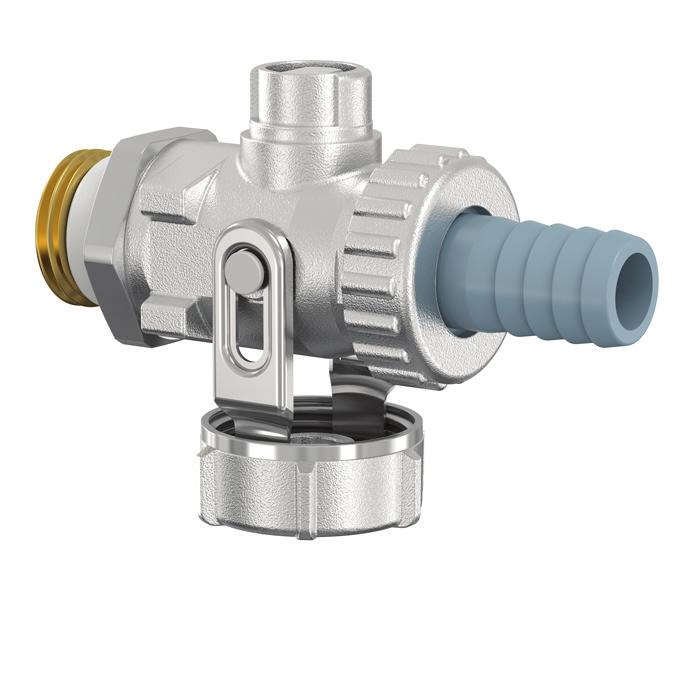 K all Valve with Male Thread without andle with ose onnection P = 706 Without handle, operated using blanking cap,