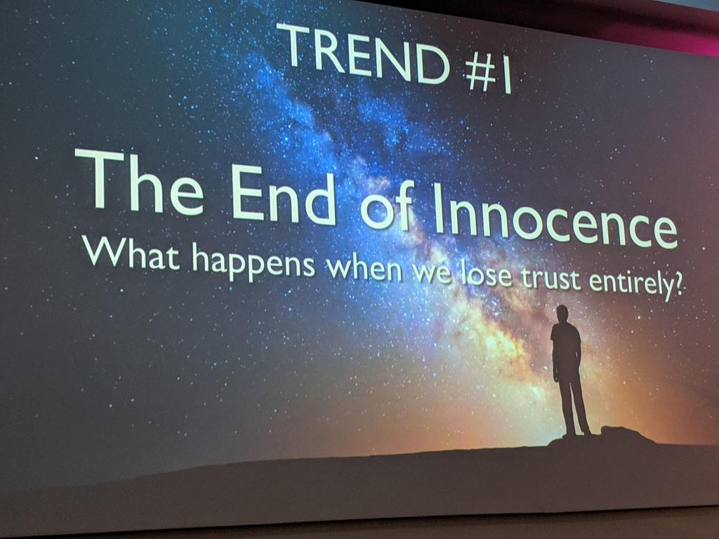 Trend # 1 The End