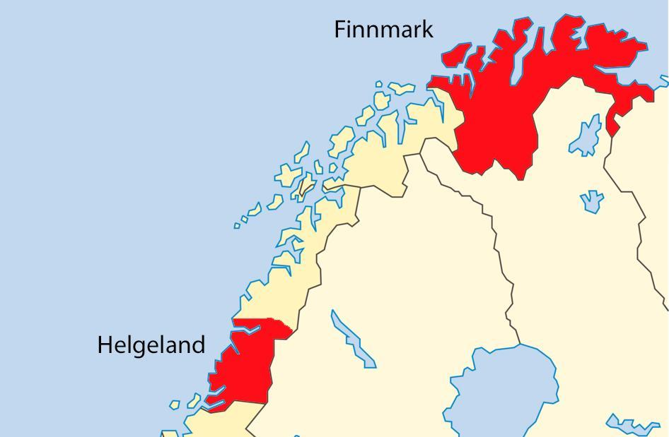 Struktur på Helgeland Finnmark 45.000 km² og 75.000 innbyggere Helgeland 18.000 km² og 78.000 innbyggere DMS i Brønnøysund skal ta unna 80 % av pasientene som i dag reiser ut av Sør Helgeland.