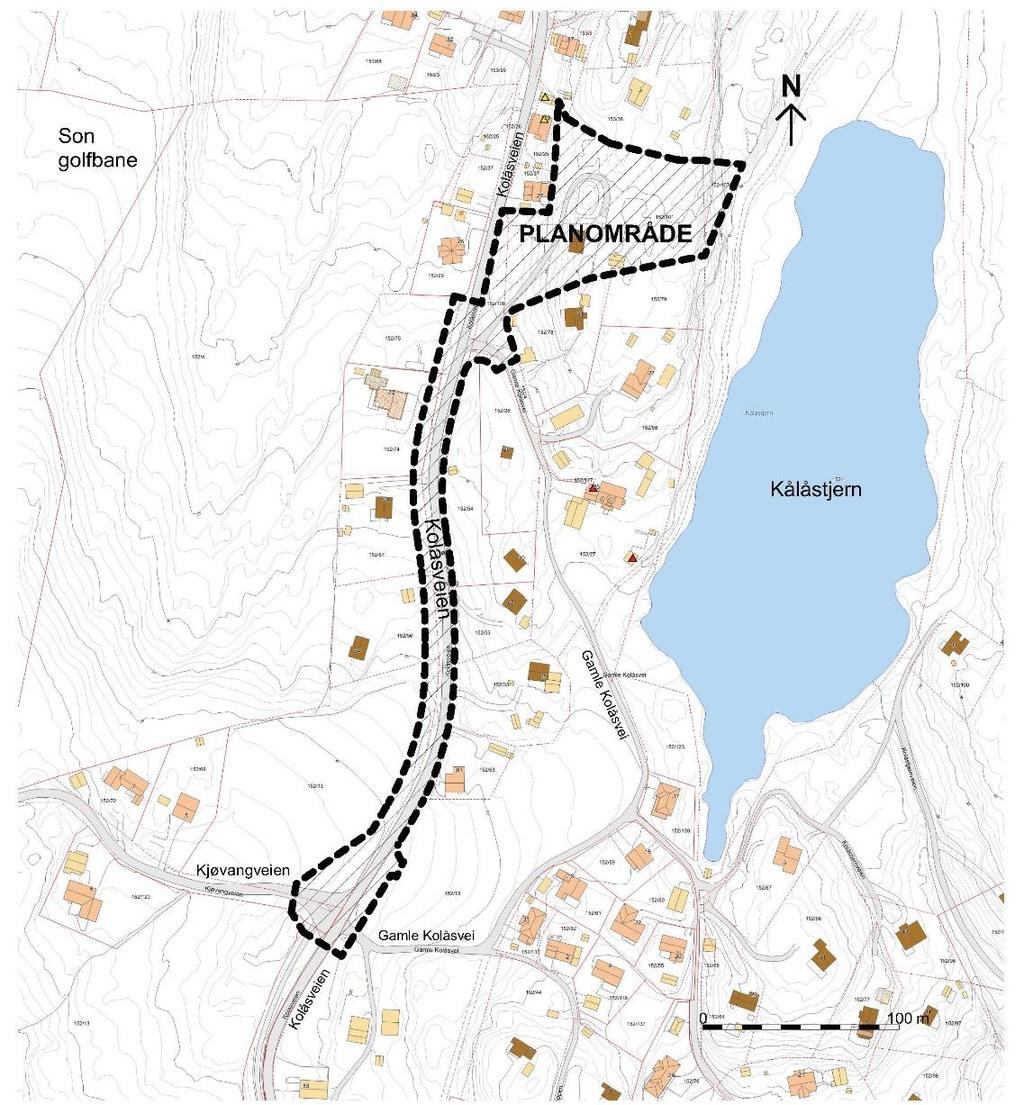 Detaljreguleringsplan «Skogly» Gnr. 152 nr. 80, 101, 107 og 108 Dokumentasjon bebyggelse med nødvendig snitt. Datert: 29.08.2019 Revidert: Saksbehandling etter plan og bygningsloven Sak nr. Dato Sign.