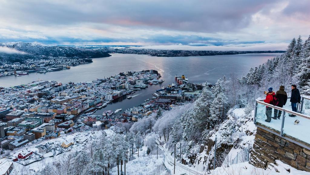 Utvikling i reiselivet i Bergen