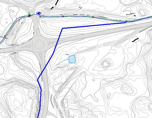 VA-anlegg Kjerlingland - Fjelldal 6 Sammen med Statens vegvesen er det kommet fram til en veikryssing ved Kjerlingland som er å foretrekke.