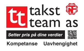 Takstmann Asbjørn Frafjord MNTF Telefon: 924 05 207 E-post: asbjorn@takst-team.