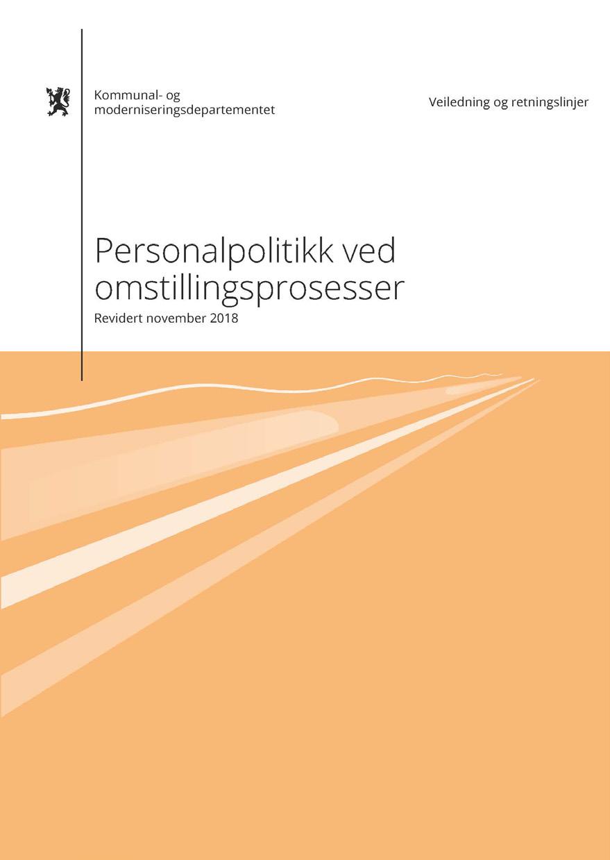 HVA SLAGS TYPE OMSTILLING? De tillitsvalgte har en viktig rolle i det overordnede arbeidet knyttet til omstillingen, hvor rammer og retningslinjer legges for prosessen.