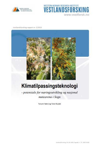 Prosjektinnhold Analyse barrierer og muligheter for inkludering av hensynet til klimaendringer i metoder for Risiko- og