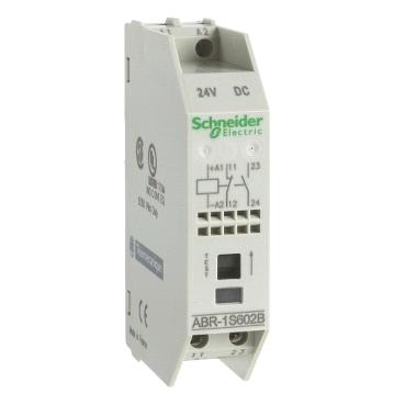 Produktdatablad Karakteristikk ABR1S602B (41 721 74) Utgangsrelé 1NO+1NC 24VDC Hovedkarakteristikk Produktspekter Produkt eller type komponent Kontakttype og sammensetning 1 NC + 1 NO [Uc]