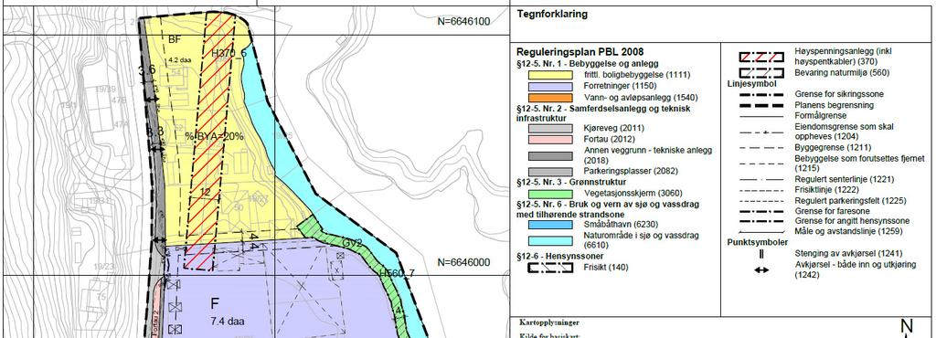 Detaljregulering for Stangeskovene, datert 11.05.18 som lå ute til offentlig ettersyn Ifm.