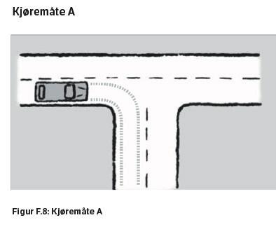 Bredden på avkjørselen bli dermed lang, ca. 14,5 meter.