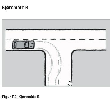 meter). Dette for å «stramme» opp krysset, gjøre situasjonen mindre flytende og klargjøre hvor trafikken skal gå.