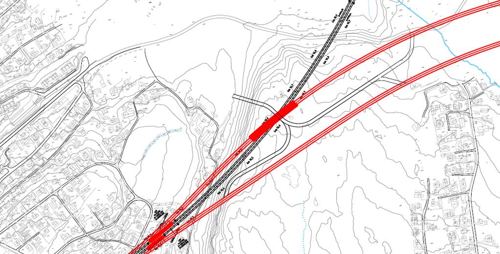 Dette tverrslaget er planlagt brukt for å drive begge tunnelløpene tilbake mot påkoblingen på Jong, samt mot tverrslag Rønningen (se omtale under).