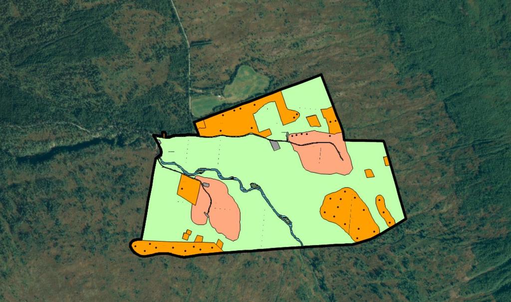 I området Sess-sætra viser arealdelen at tidlegare reguleringsplan skal gjelde. Samtidig er det vist utvidingsområde for hyttebygging ovanfor Daugstad-sætra.
