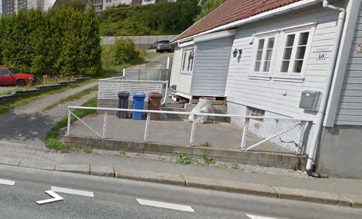 Er ikke i bruk med den plassering som ligger i gjeldende reguleringsplan.