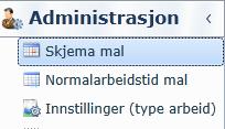 Programmet vil vise statistikk basert på planlagt arbeid, slik at det som vises av timer/dager på fravær baserer seg på de timene/dagene man har planlagt arbeid. Dvs.