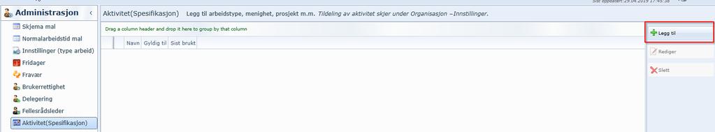 I dette eksempelet: Delegering eller ny administrator i Bryn og Jar menigheter. Delegering: Det kan kun gjøres til en person på samme nivå som topplederen i underorganisasjonen. Dvs.