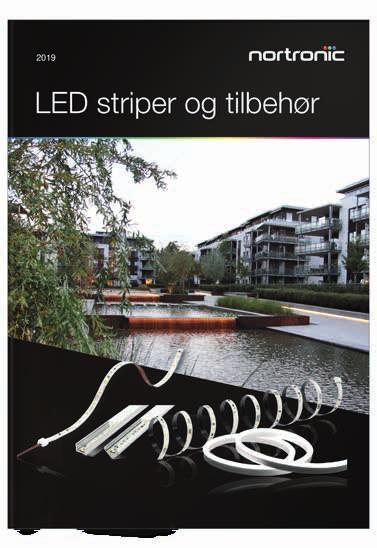 følgende områder; LED striper og tilbehør komplette lineære LED