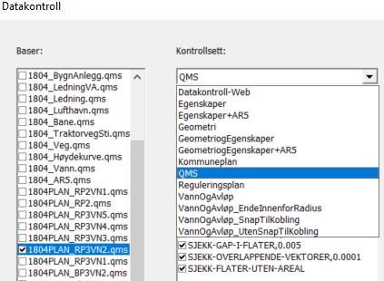 Oppsummering 2 Leveres til plankontroll Godkjent Blir lagt inn i QMS Slipper å sende SOSI fil