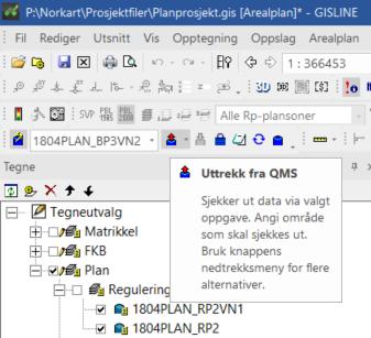 Uttrekk fra QMS og Velg