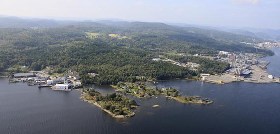 OMTALE AV DE REGIONALE SATSINGSOMRÅDENE STRATEGI FOR INDUSTRIUTVIKLING PÅ FRIER VEST OG HERØYA Ingen annen region i Norge har en like tung industriklynge som Grenland.