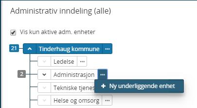 Elements Administrator Mulig å gjemme utgåtte enheter Forbedret trestrukturen Mulig å