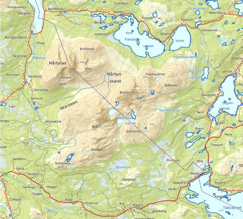 Blåtind Vannovervåking siden 2002 3 overvåkingstasjoner lagt ut i