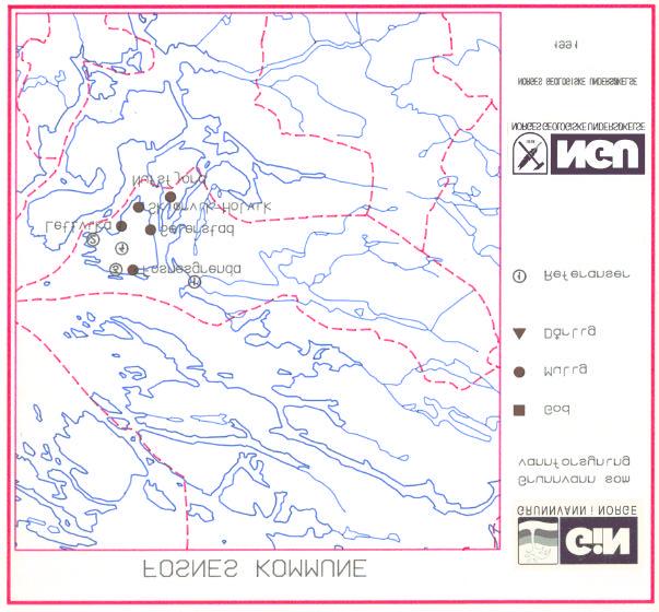 Mulighet for grunnvann som vannforsyning Oppgitt Grunnvann i Grunnvann som Forsyningssted vannbehov løsmasser fjell vannforsyning Nufsfjord 0,3