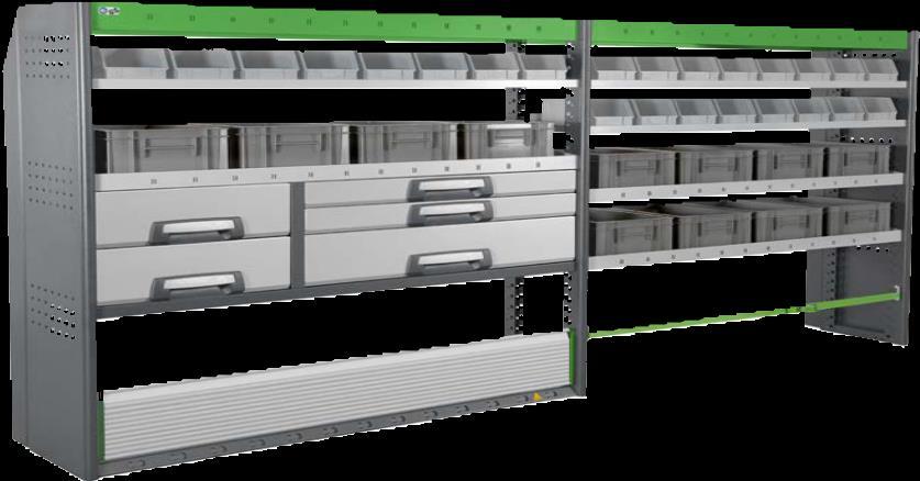 Modul Side 24 Modul TYP K RX 625 RX 626 Mål (H x L x D): 1.610 x 2.