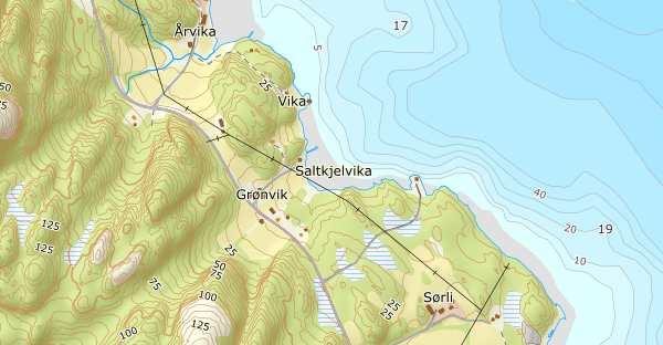 Geoteknisk vurderingsrapport 1 Beskrivelse av oppdraget 1 Beskrivelse av oppdraget Saltkjelvika ligger på Otterøya i Namsos kommune.