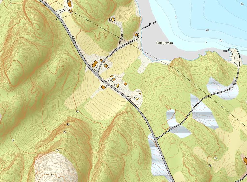 Geoteknisk vurderingsrapport 3 Topografi og grunnforhold 3 Topografi og grunnforhold 3.